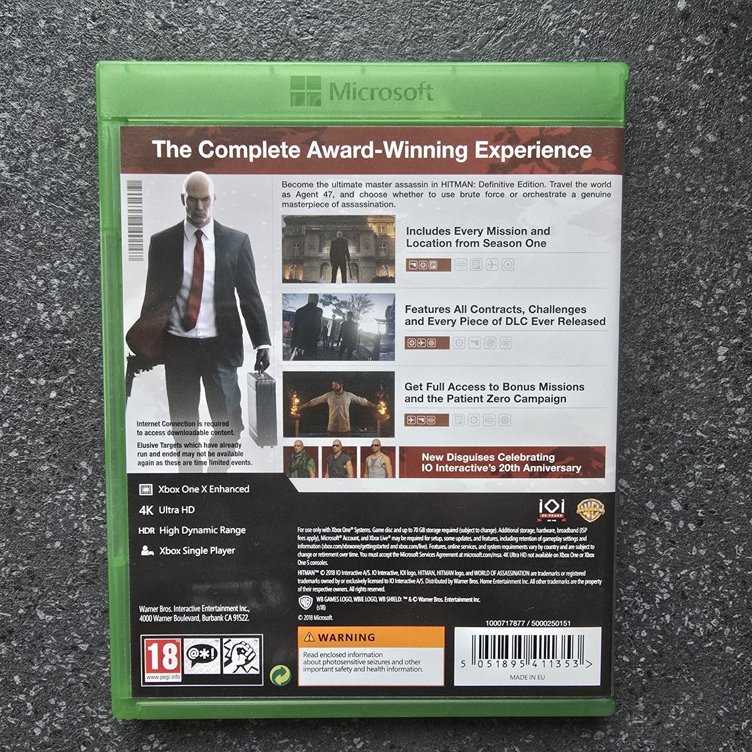 Hitman Definitive Edition xbox one