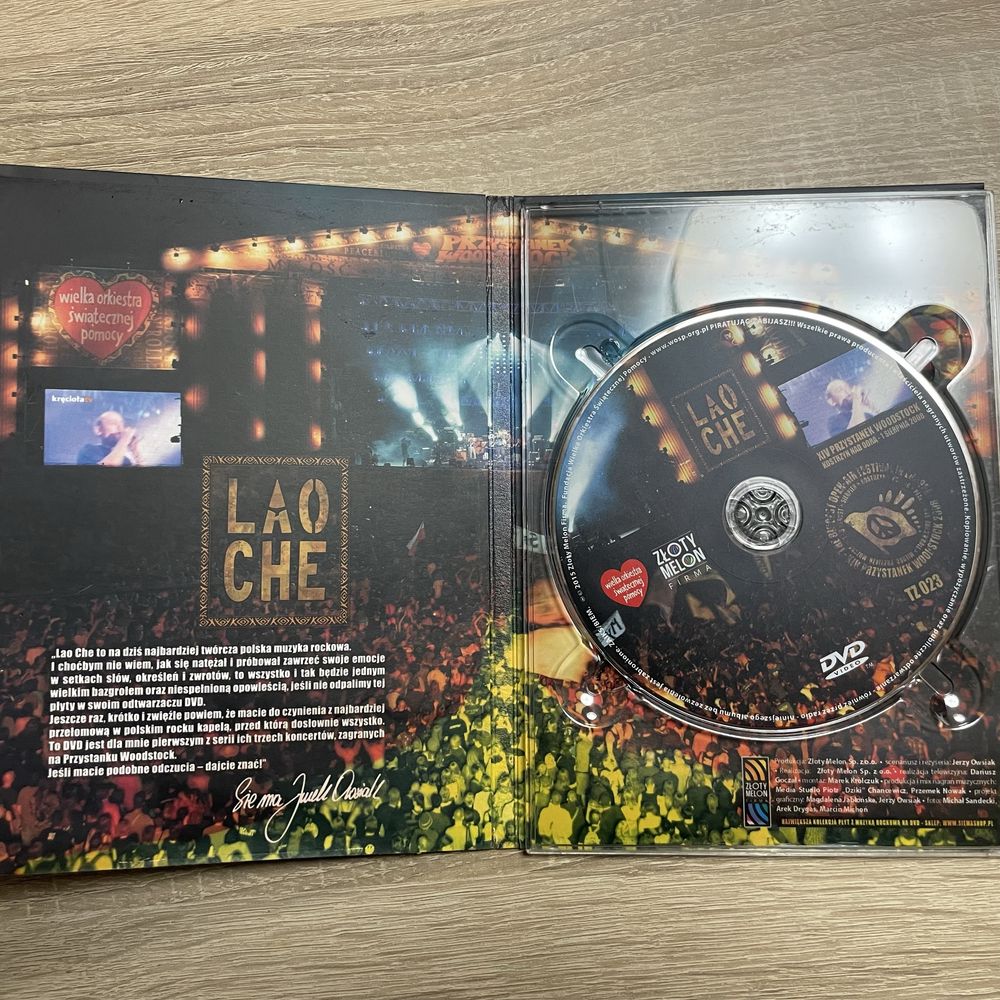 Lao Che - Przystanek Woodstock 2008 DVD koncer