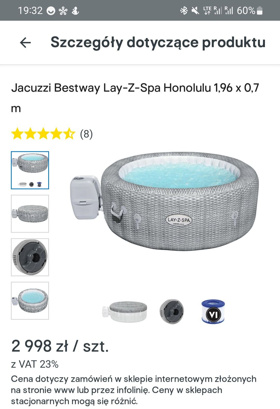 Jacuzzi Bestway honolulu