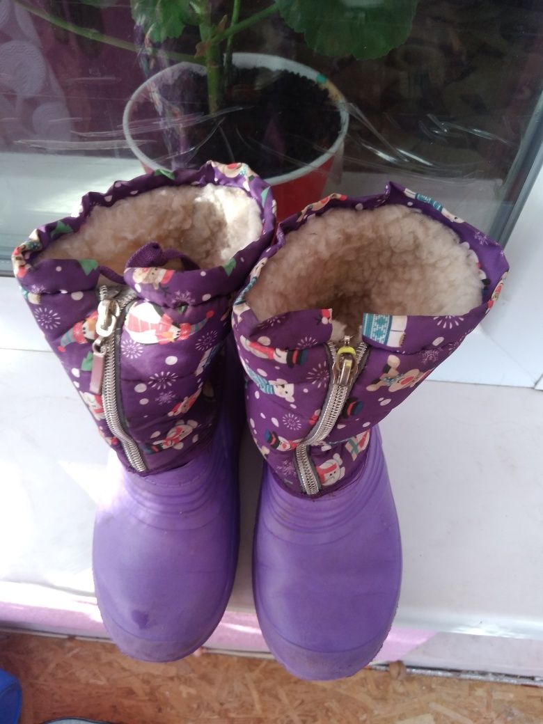 Зимові дитячі чобітки