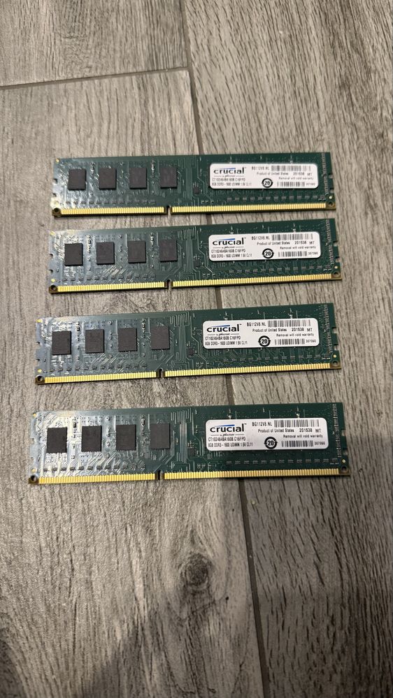 4x8gb ddr 3 1600mhz