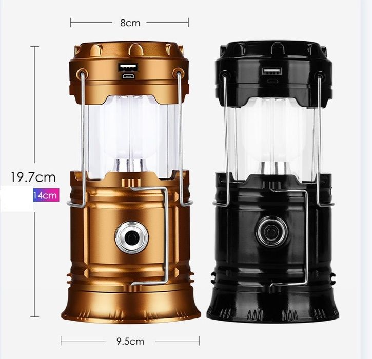 Портативна лампа фонарік LED