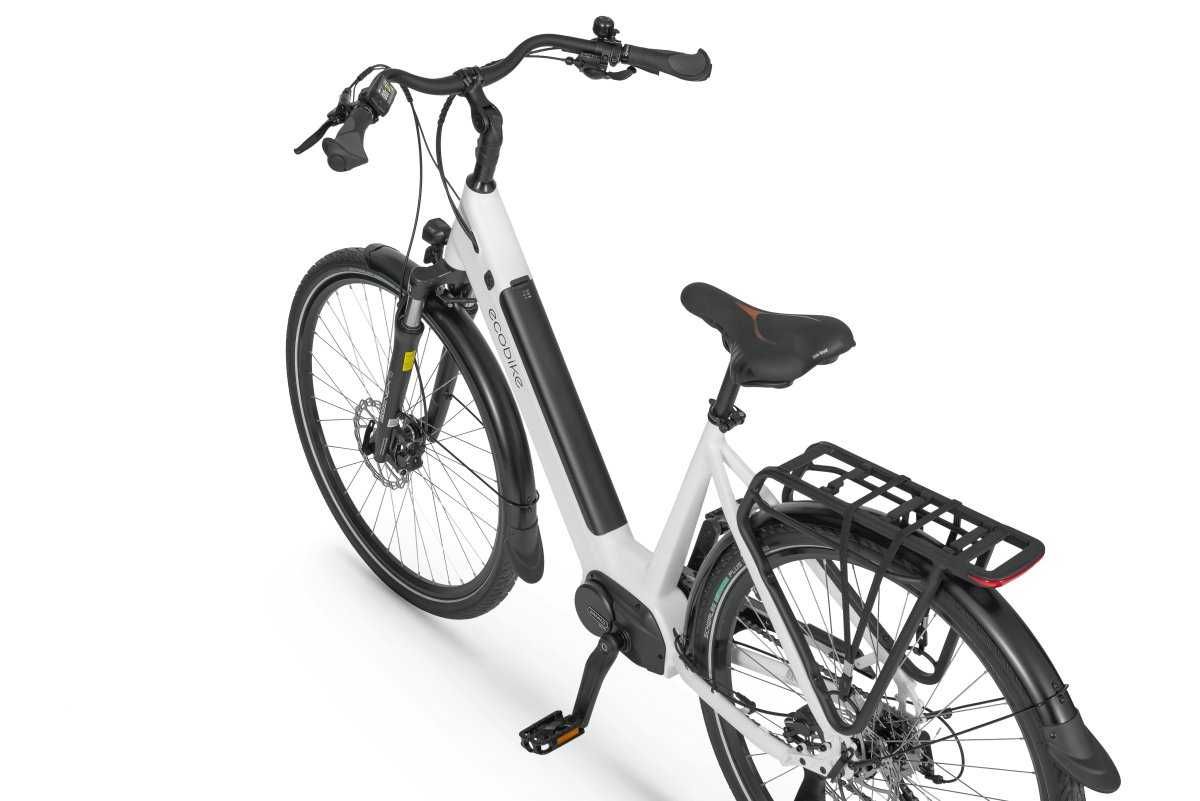 Rower elektr. EcoBike LX 100 17" Biały 14Ah 2025