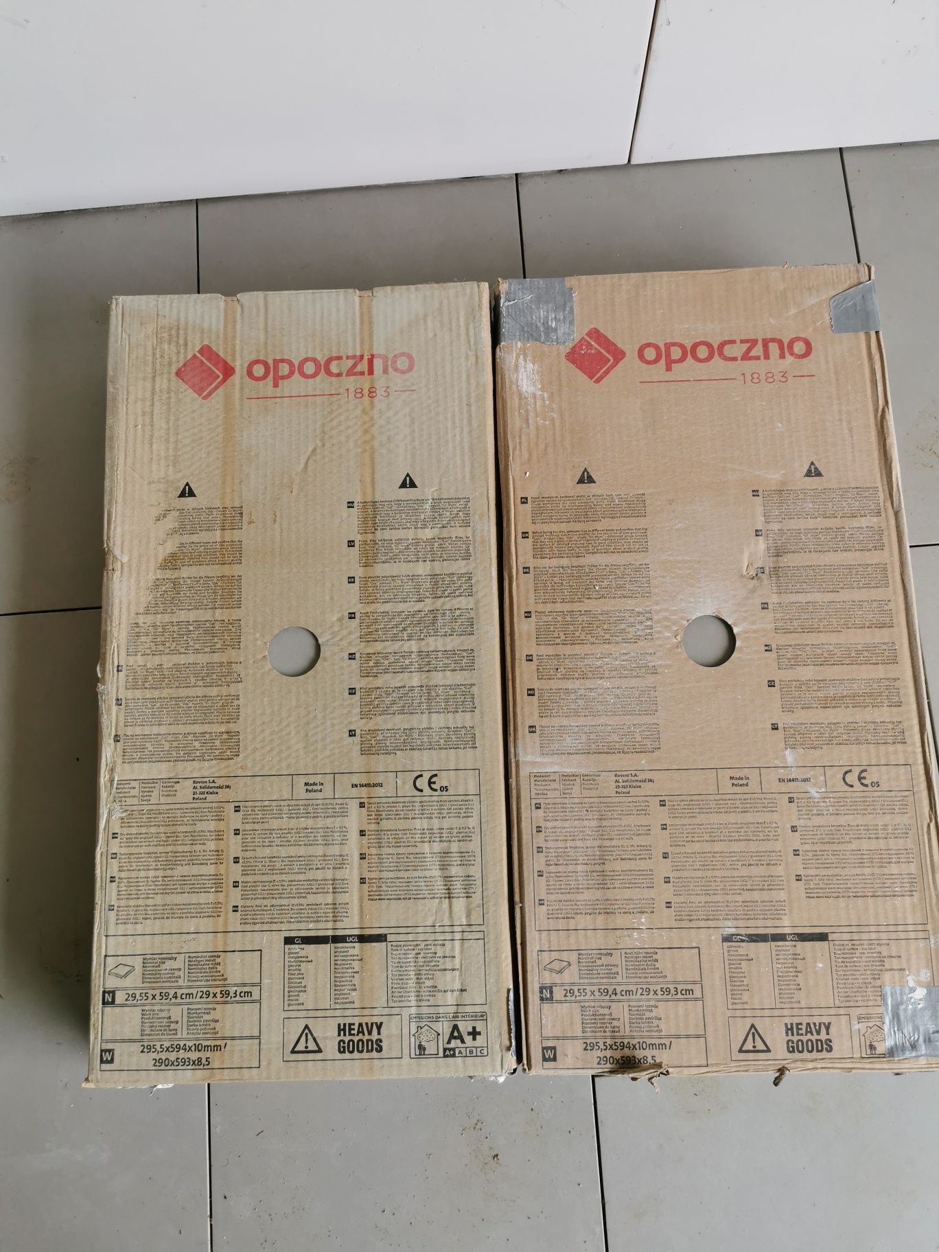 2.8m2 Gres zdobiony Opoczno  Urban mix grey jasnoszary mat.30x60