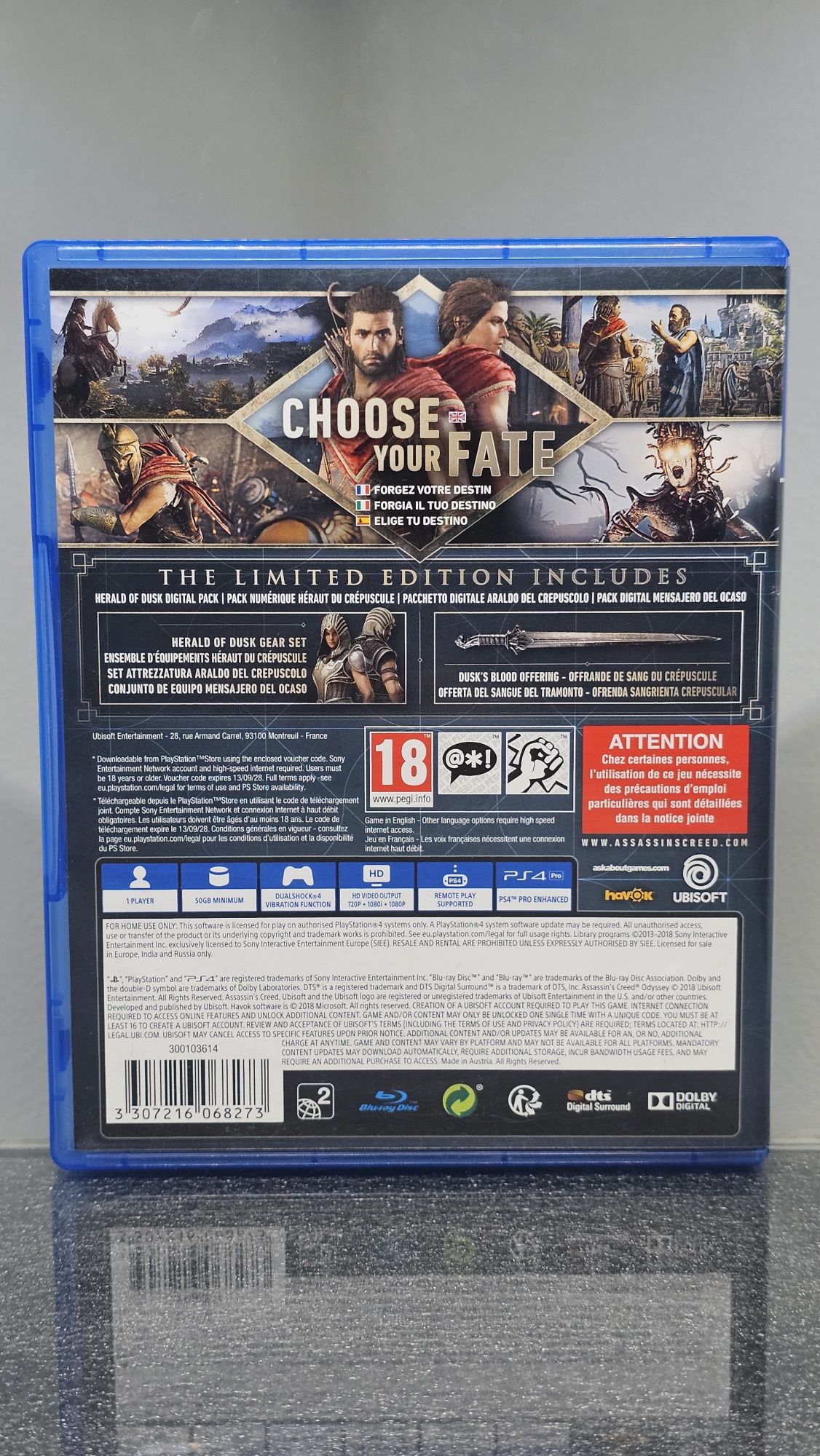 Assassin's Creed Odyssey PS4 Playstation 4 Assassins Creed