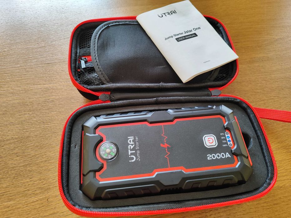 5w1 Powerbank Booster Starter 12V2000A URZĄDZENIE ROZRUCHOWE