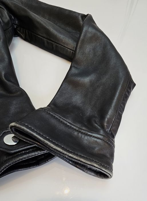 Kurtka Damska Skórzana Z Kapturem V By Very Czarna Rozmiar M