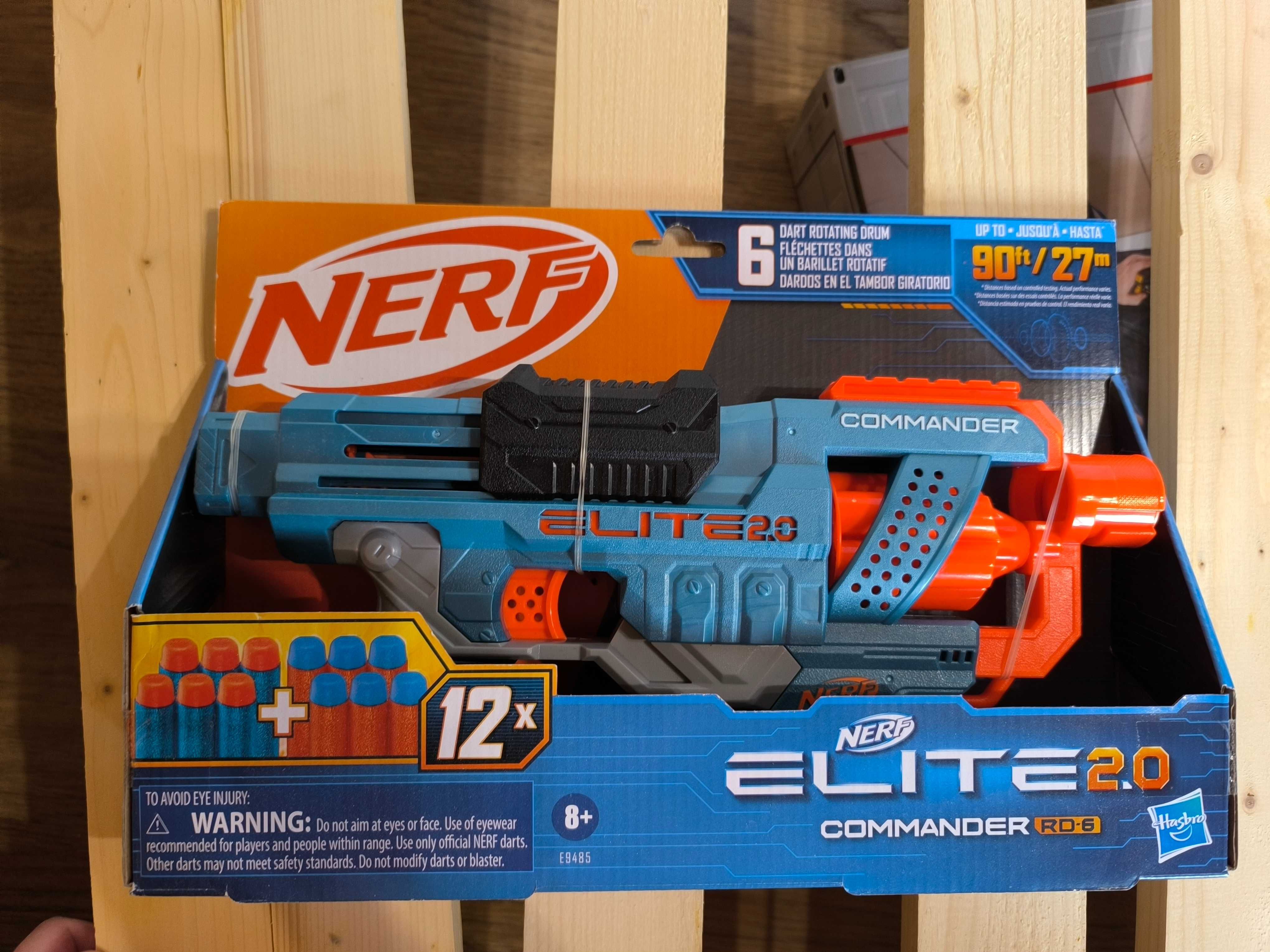 Бластер nerf elite 20 commander