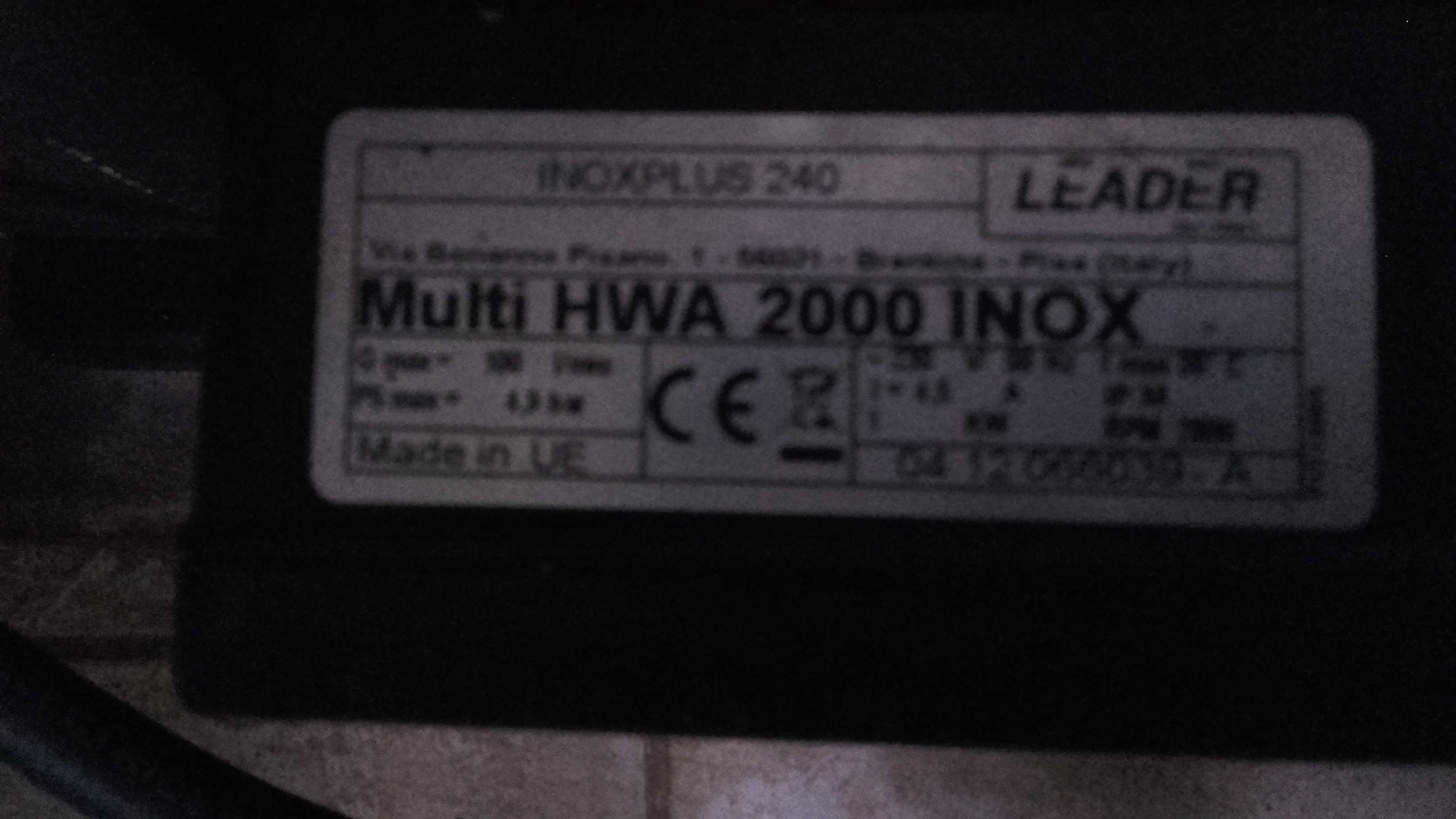 Pompa hydroforowa MULTI HWA 2000 INOX