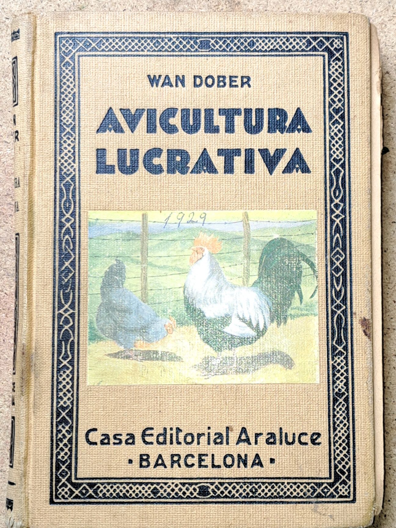 Livros sobre avicultura, avestruses, animais