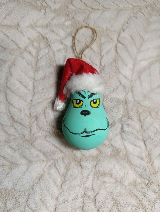 Ялинкові іграшки хендмейд ,дід мороз сніговик, Грінч подарунки