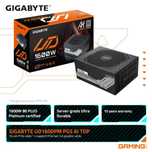 Zasilacz Gigabyte UD1600PM AI TOP 1600W 80 Plus Platinum ATX 3.1