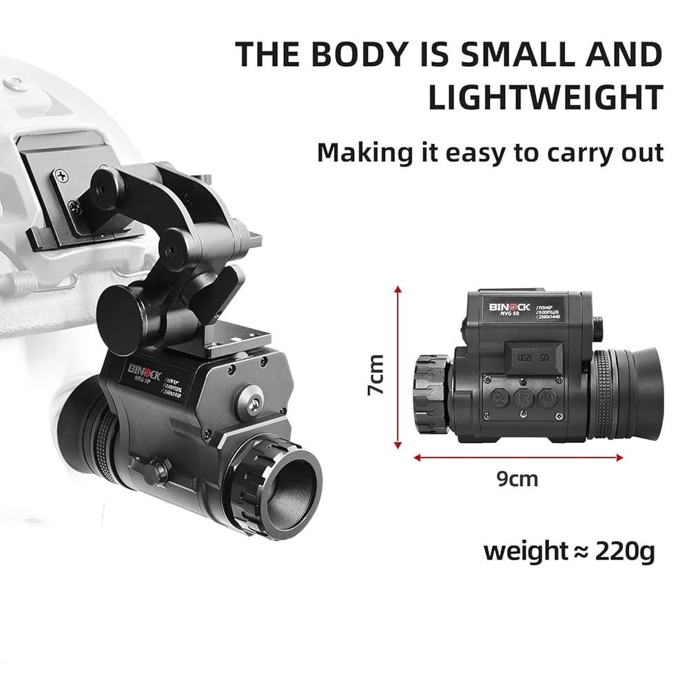 Прибор ночного видения NVG-50, 2.5k 45° Wi-Fi 940нм
