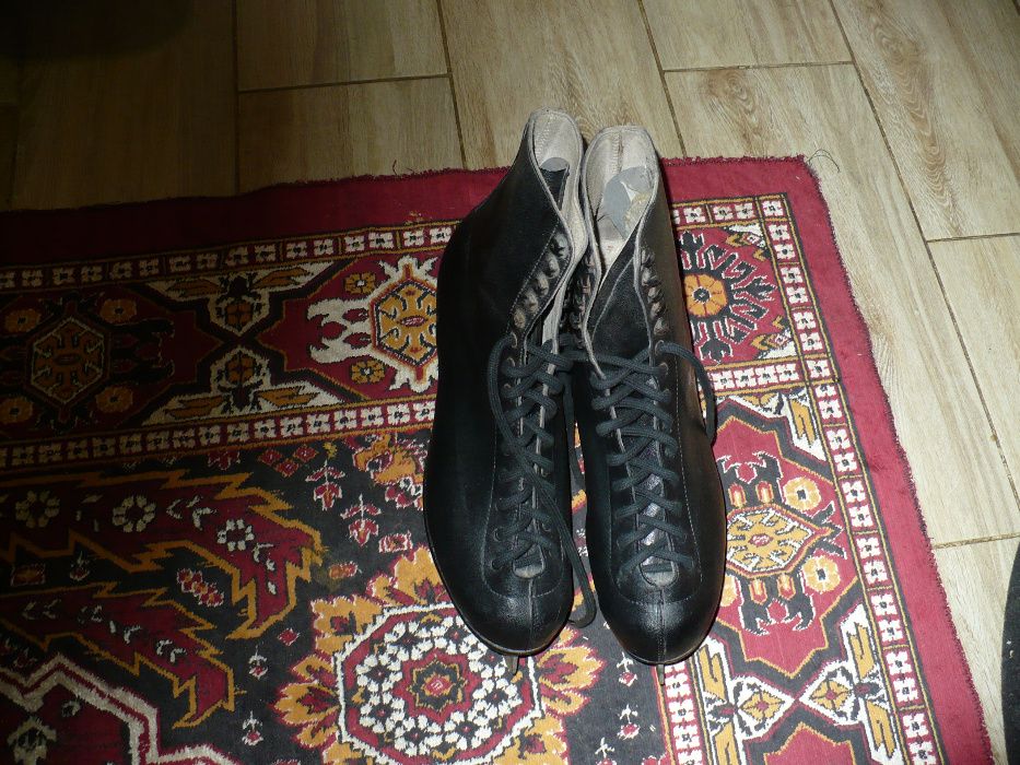 Łyżwy figurowe para skórzane