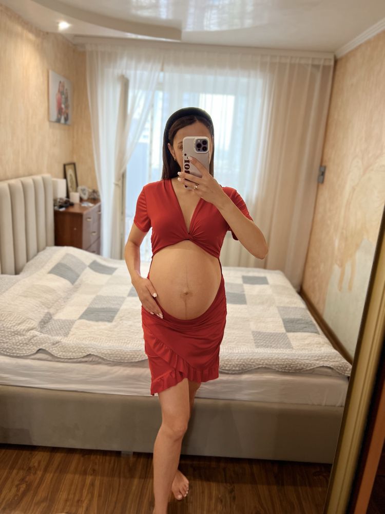 Плаття для фотосесії для вагітних