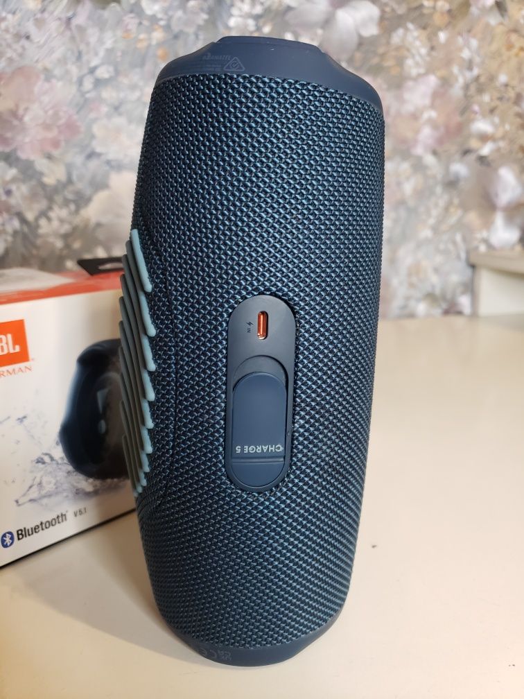 Акустическая система JBL Charge 5 Blue