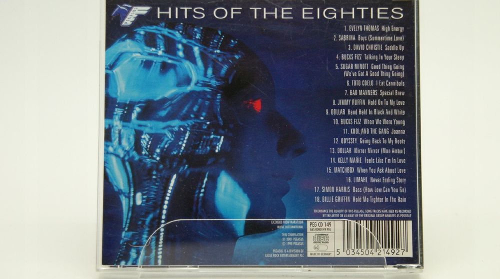 cd - various - hits of the eighties