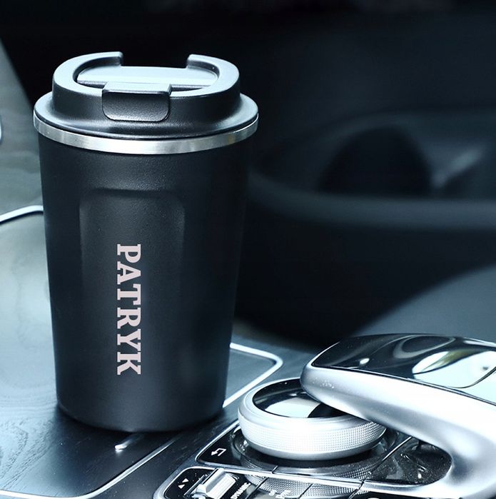 Personalizowany kubek termiczny bidon termos z imieniem grawer prezent