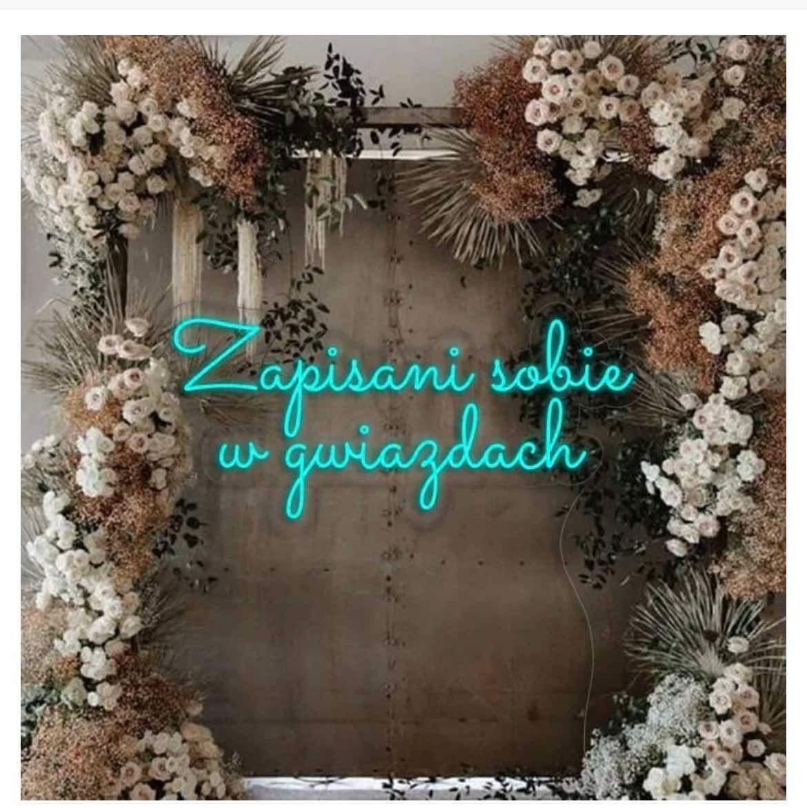 Napis LED na wynajem Duży Wymiar
