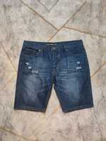 Męskie krótkie spodenki jeansowe