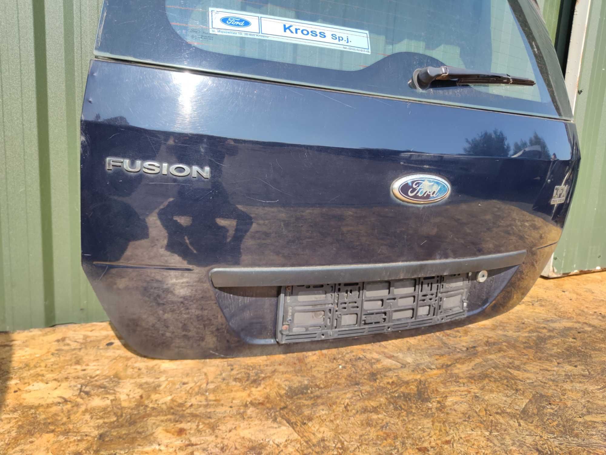 Ford Fusion Klapa Tył Tylna Bagażnika