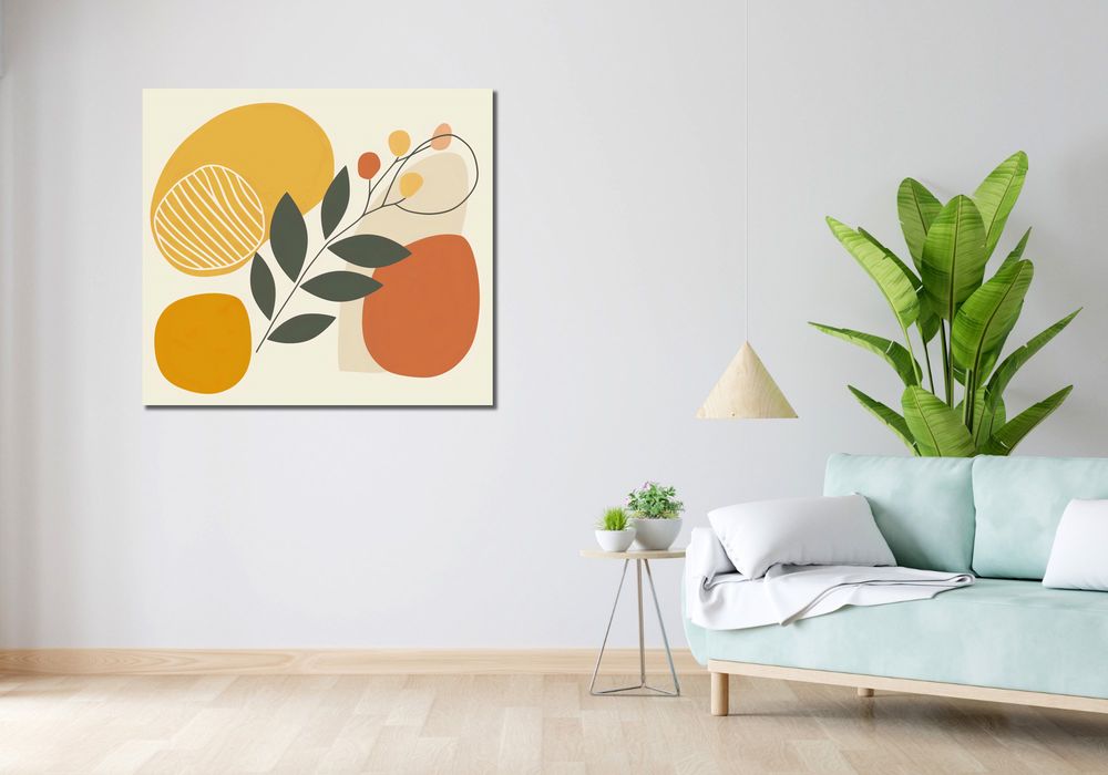 Obraz 100x90cm Światło i Cień w Botanice