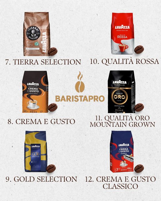 Lavazza / Лавацца, кава / кофе в зернах преміум-класу 1 кг