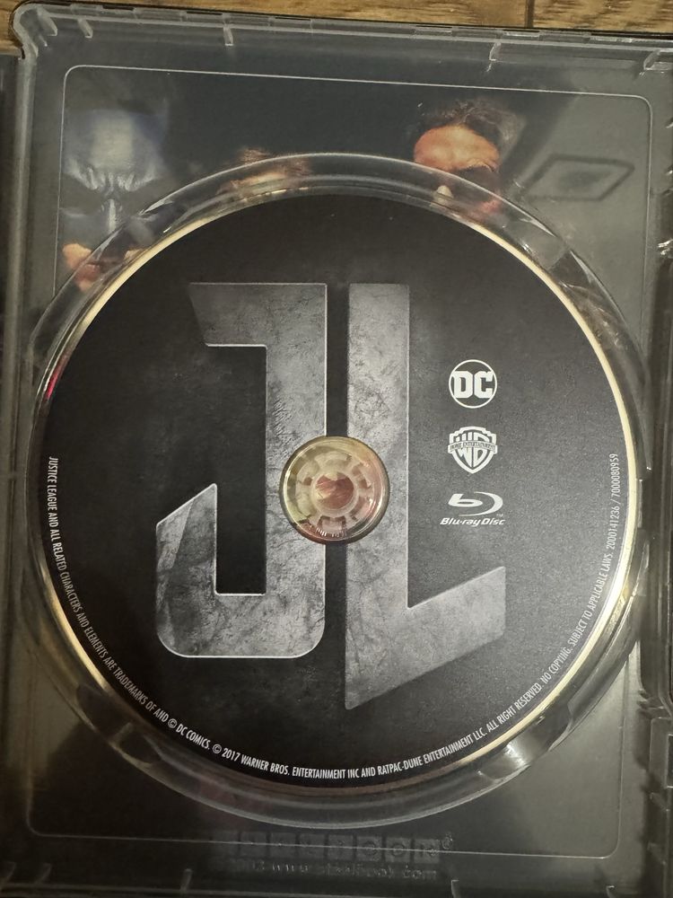 Justice League Steelbook (Edição de 3 Discos)