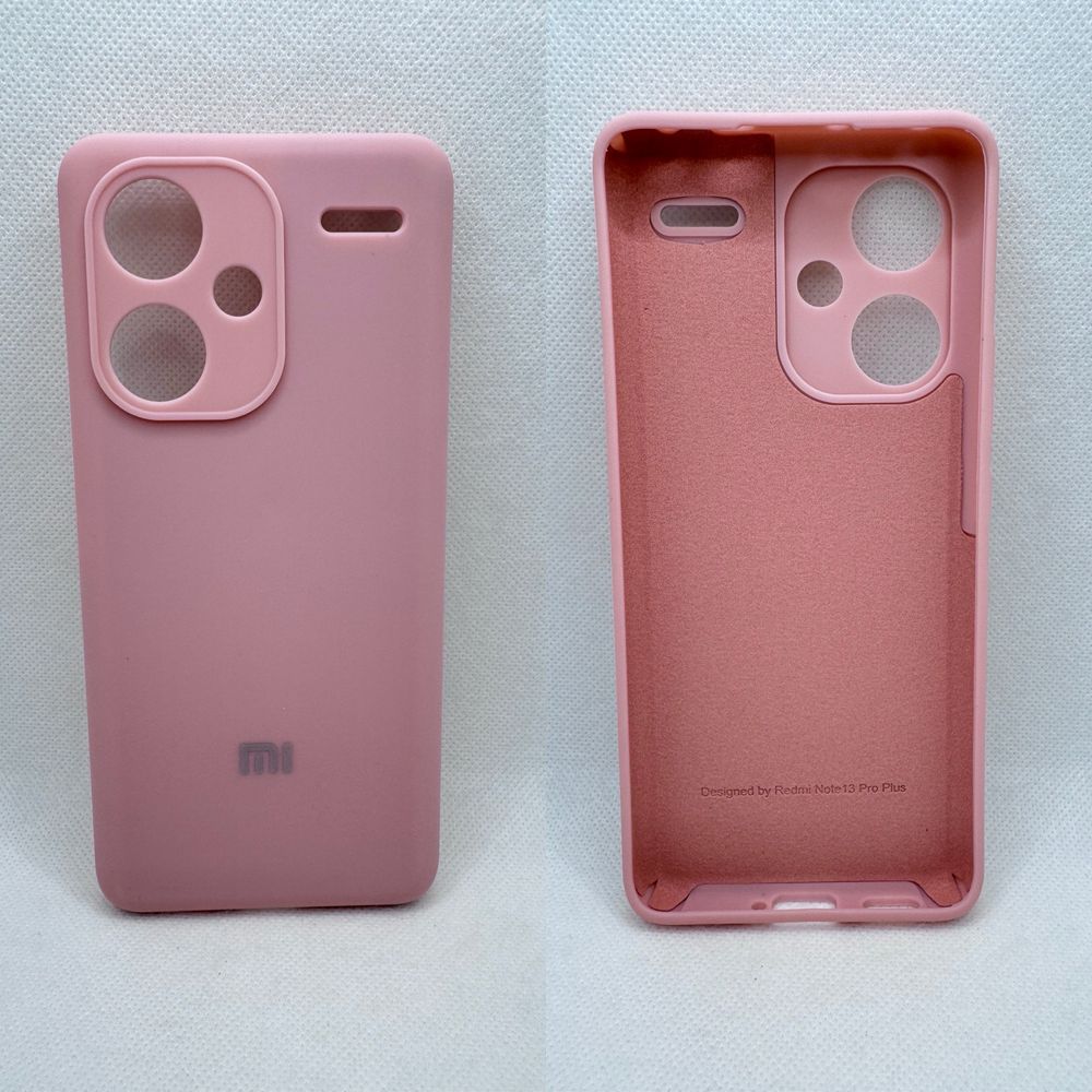 Брендовый чехол бампер для Xiaomi Redmi Note 13 Pro Plus софт тач