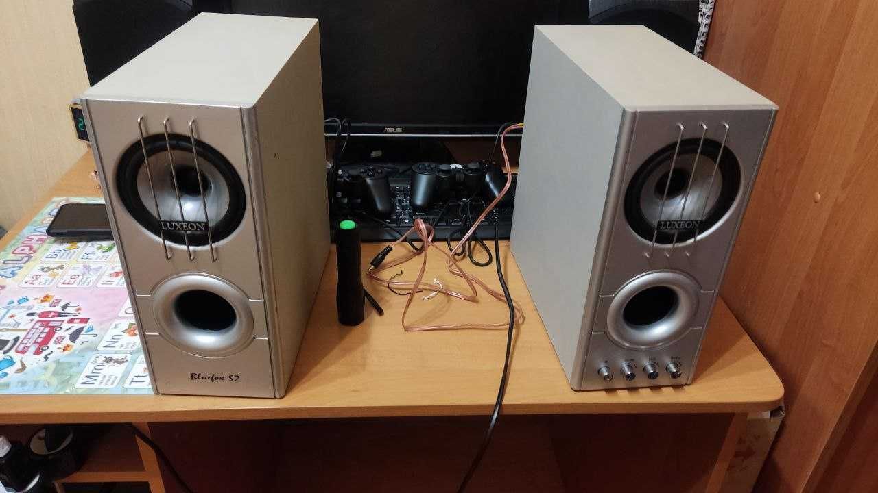 Аудіосистема Luxeon 2.0 BlueFox S2, 2x20 Вт, RCA, 3.5 jack