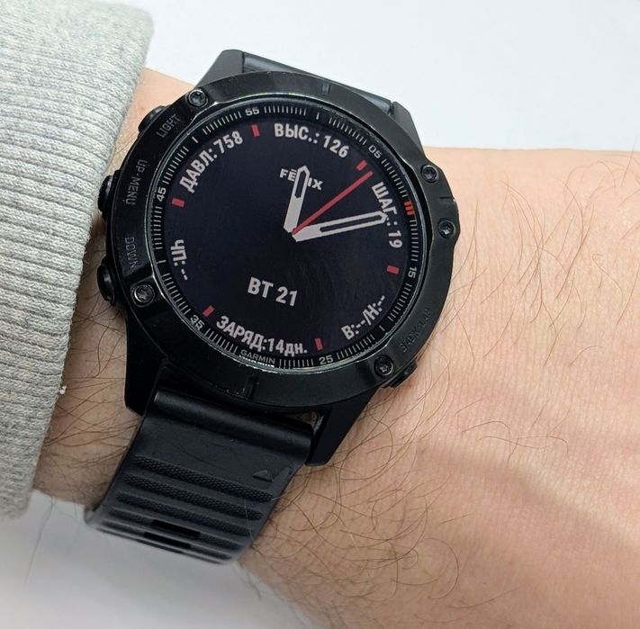 Смартгодинник Garmin Fenix 6 pro, тактичний