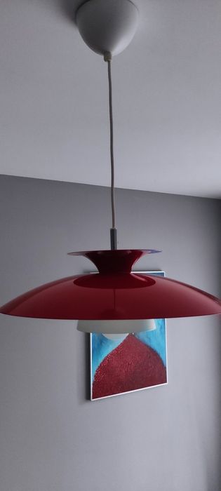 Szwedzka lamp Belid ufo design vintage prl