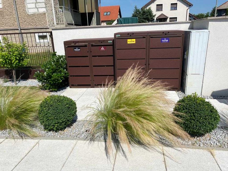 Obudowa Zabudowa Kosza Pojemnika Wiata Śmietnikowa Domek Narzędziowy