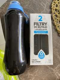 Butelka filtrująca wodę + 2 filtry i nowa nakrętka