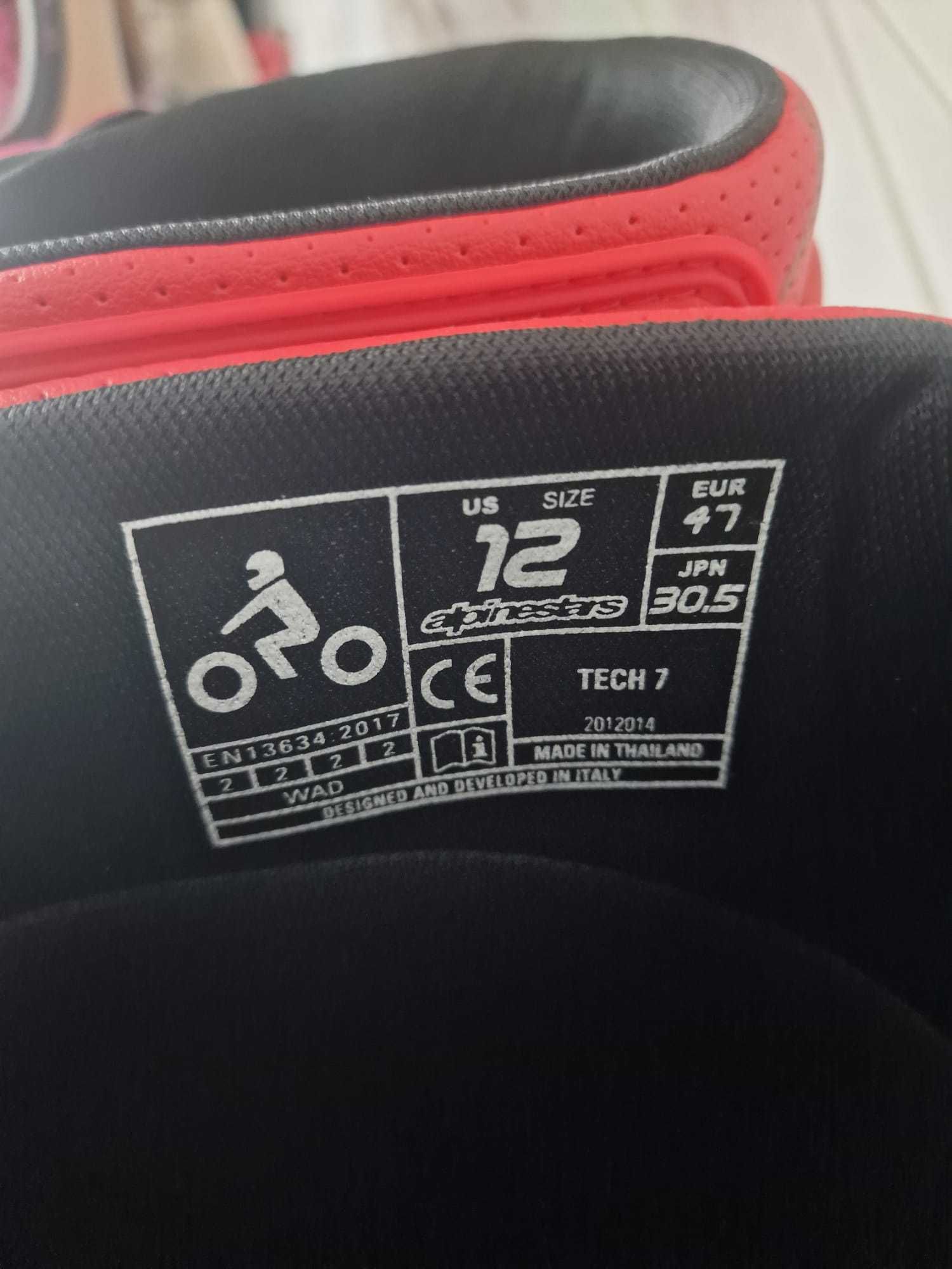 Buty off-road Alpinestars TECH 7 MX '12 Red sklep, raty GRATISY!