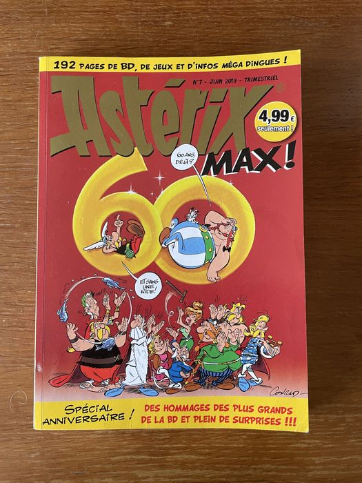 Astérix Max nº7 em francês
