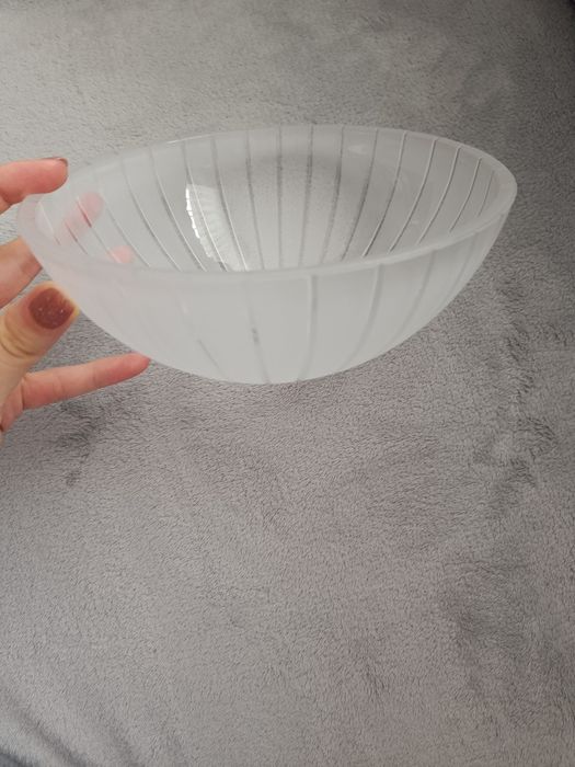Szklany klosz do lampy stojącej