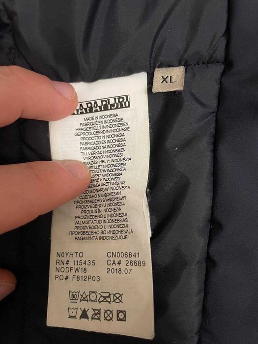 Зимова куртка/парка Napapijri ALCAMO Navy Blue (N0YHTO176)