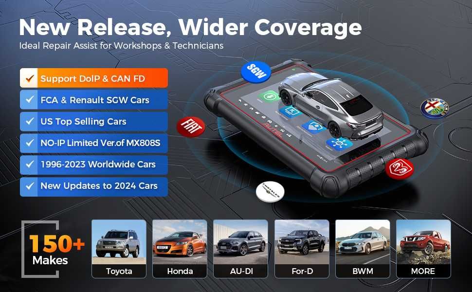 Autel MaxiPRO MP900E KIT Máquina Diagnostico OBD Profissional (NOVO)