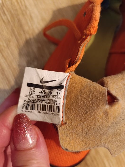 Buciki chłopięce nike turfy 28