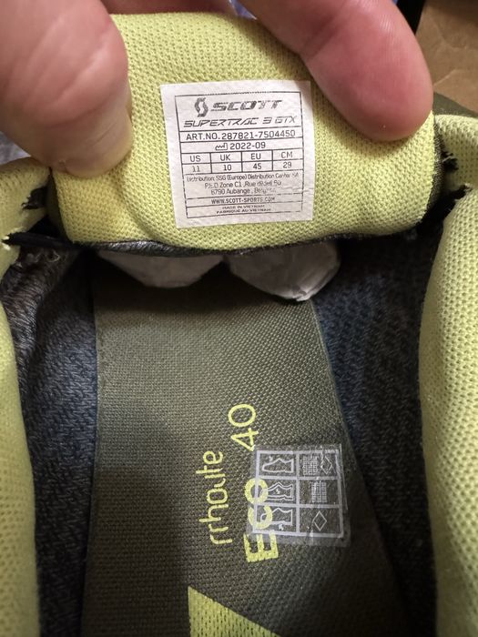 Чоловічі кросівки SCOTT SUPERTRAC 3 GTX 45(29см) оригінал