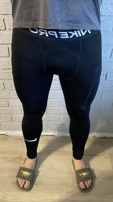 Мужские лосины тайтсы Nike Pro