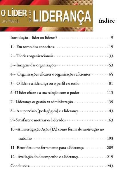 O Líder e a Liderança