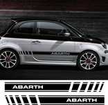 Naklejki abarth czarne