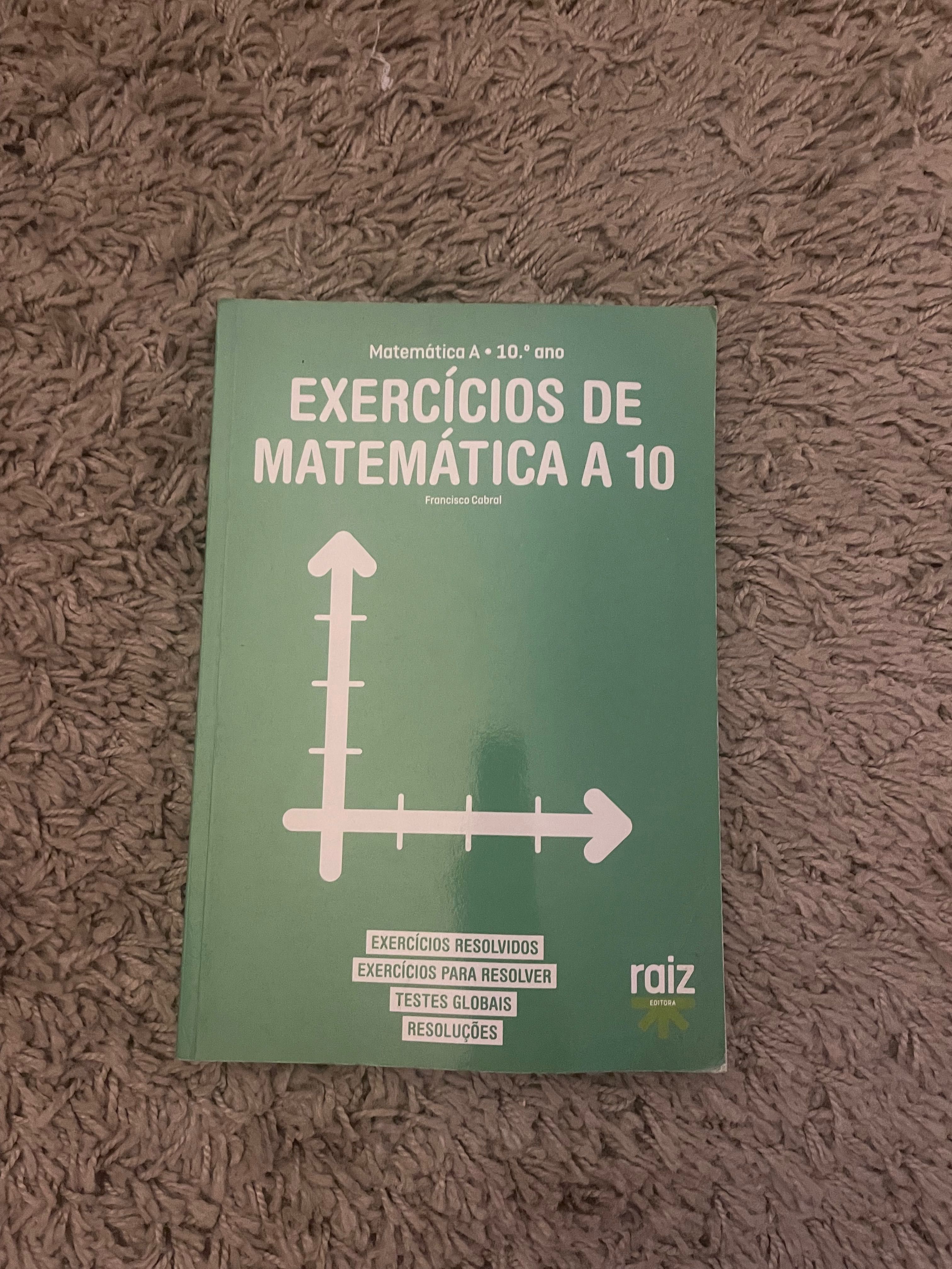 Livro de exercício preparação teste matemática A 10 ano