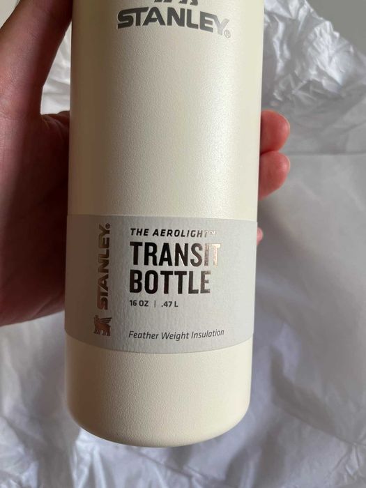 Термокружка Stanley AeroLight™ Transit Bottle 0.47 л (16 oz) cream
