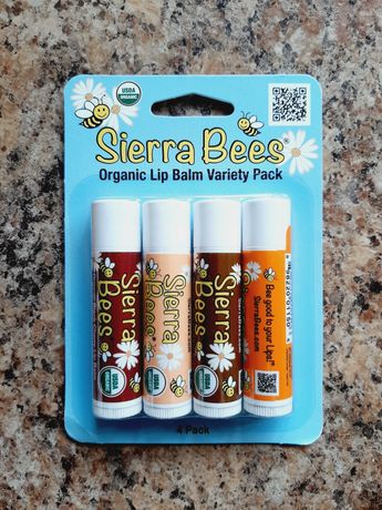Sierra Bees набор органических бальзамов для губ для детей