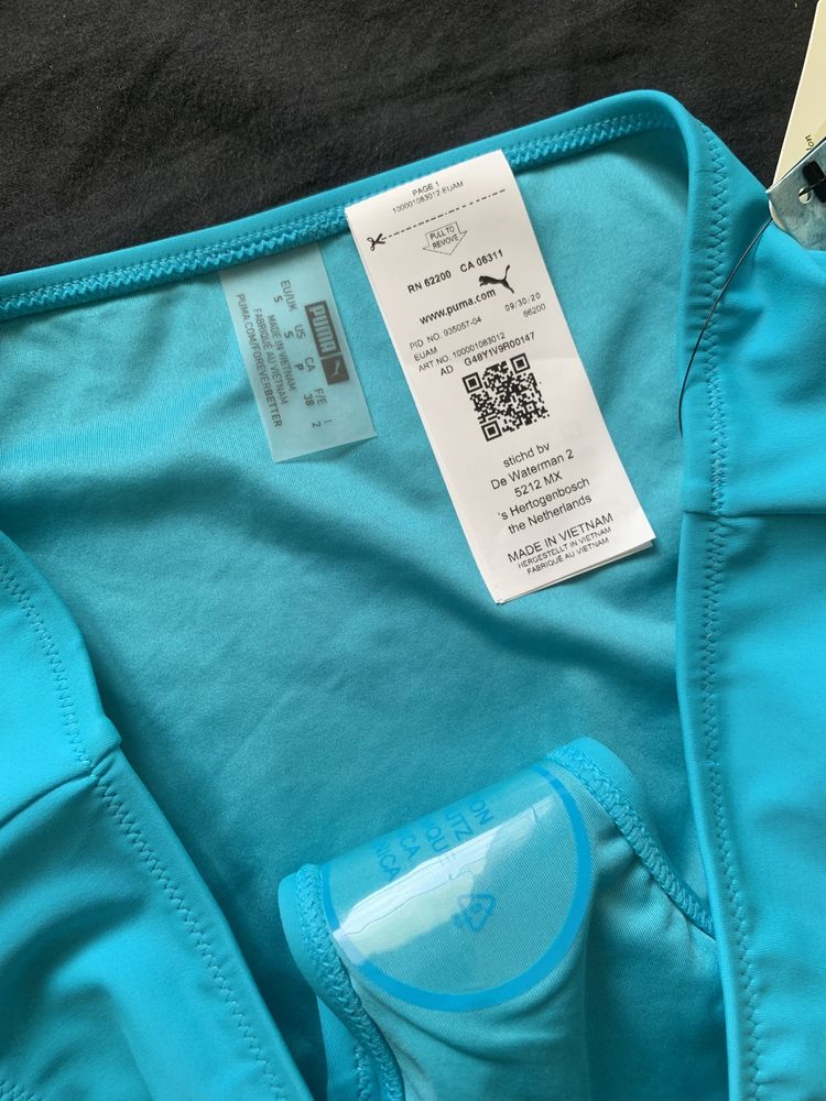 Puma купальник пума s/m новый топ