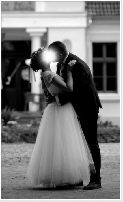 Suknia Ślubna - tiul, koronka, princesska, rozmiar 36 - 38