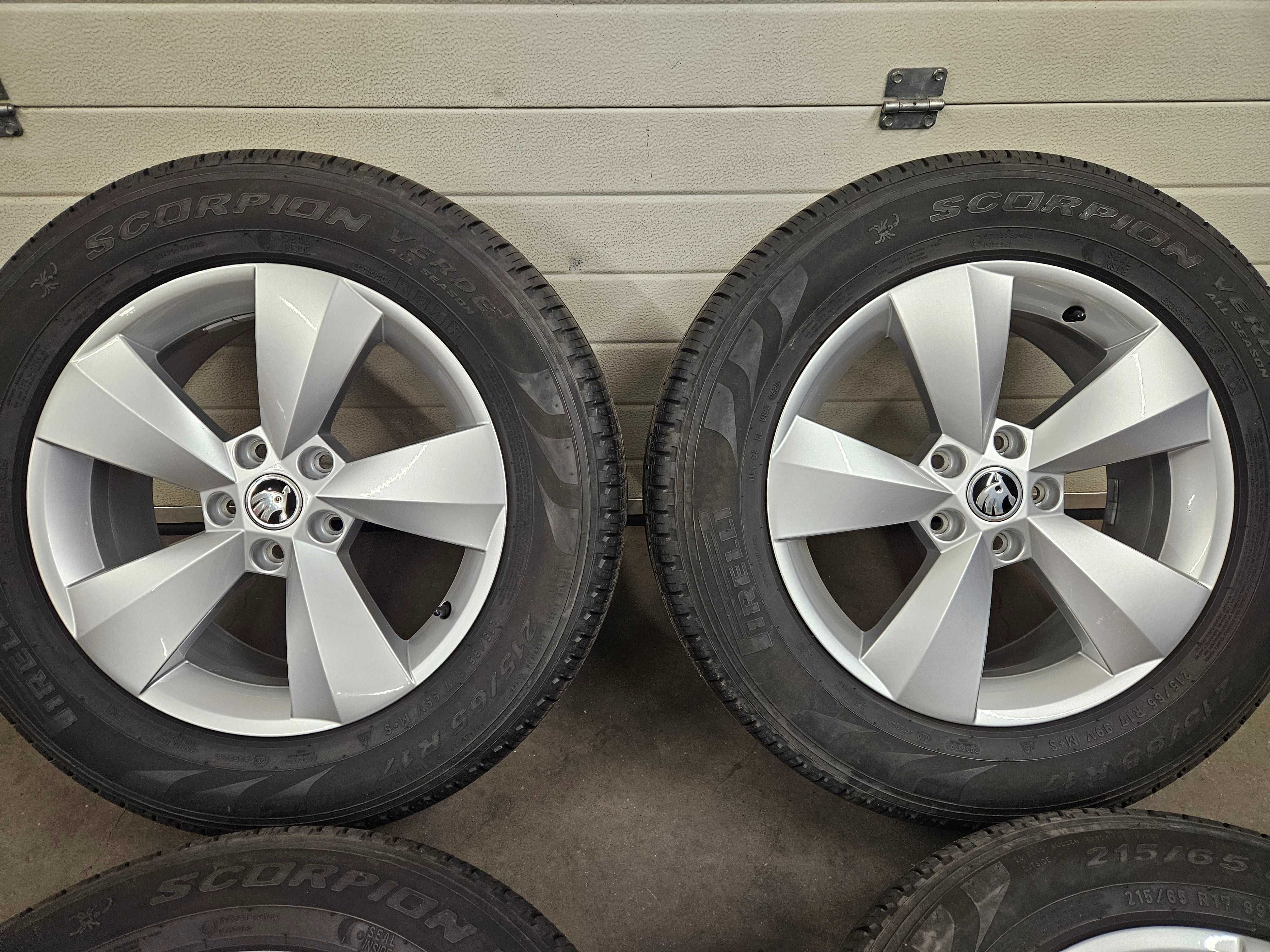 5x112 R17 - Koła Skoda Kodiaq SuperB Karoq Yeti Octavia - Wielosezon